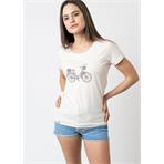 Bavarian Caps T-Shirt "Expresslieferdienst" - naturcreme (Damen)