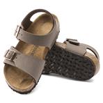 Birkenstock New York Kids Birko-Flor Nubuk Normal mocha