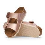 Birkenstock Arizona Kids Birko-Flor Schmal electric metallic copper