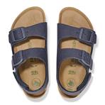 Birkenstock Milano HL Rivet Logo Kids Normal Vegan canvas midnight