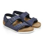 Birkenstock Milano HL Rivet Logo Kids Normal Vegan canvas midnight