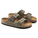 Birkenstock Arizona Weichbettung Naturleder geölt Unisex Normal faded khaki