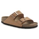 Birkenstock Arizona Vegan Birko-Flor Nubuk Schmal Unisex pecan