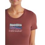 Icebreaker Tech Lite II SS Tee Trailhead grape Damen T-Shirt