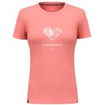 Salewa Pure Heart Dry latana pink Damen T-Shirt
