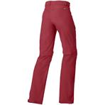 Vaude Wo Farley Stretch ZO T-Zip Pants red cluster