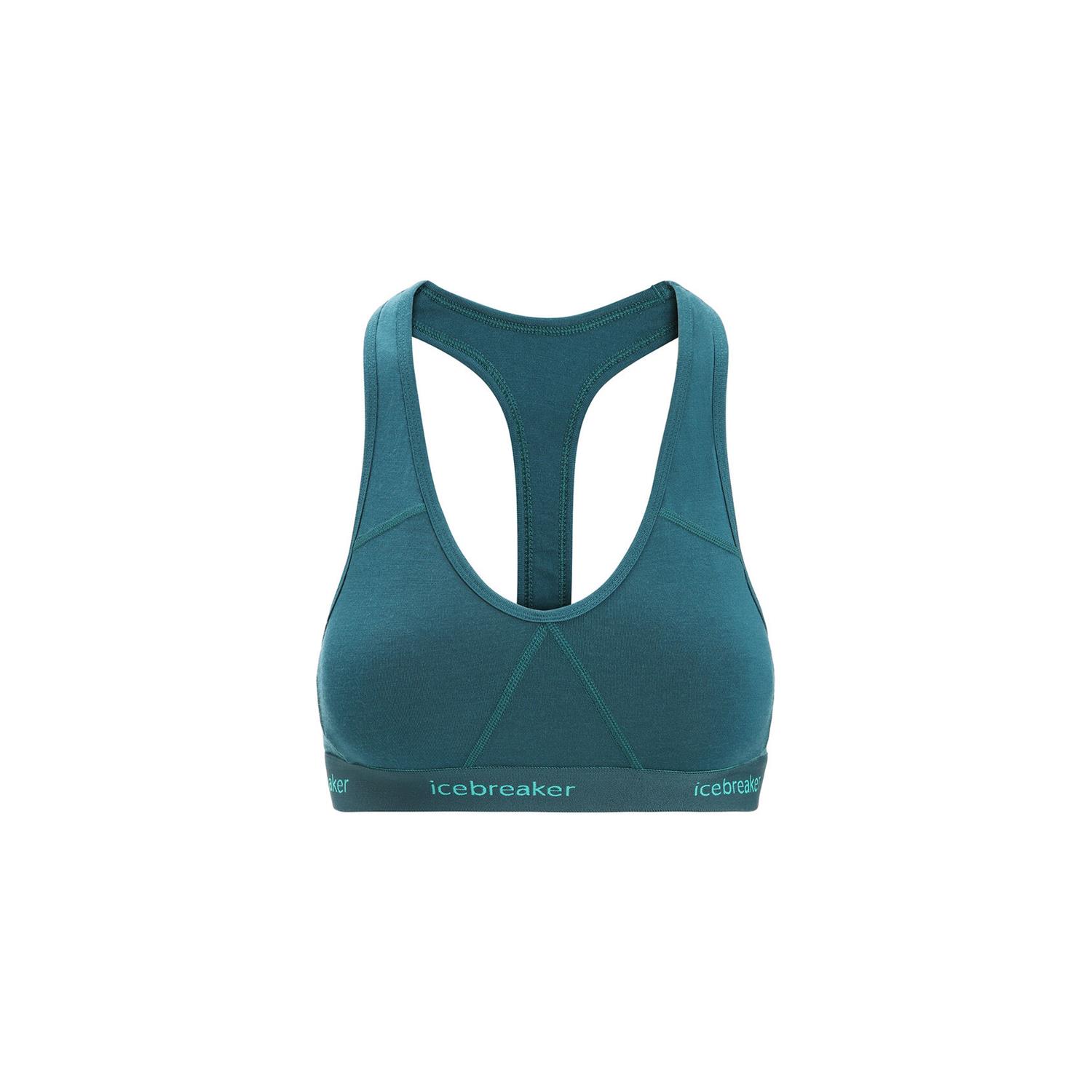 Icebreaker Sport-BH Icebreaker W Sprite Racerback Bra Damen Sport-BH,  Weicher stützender Damen Merino Sport-BH