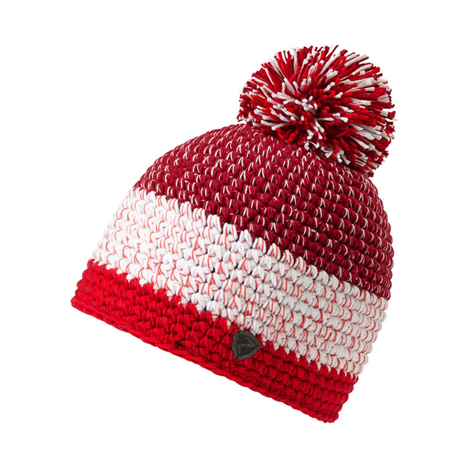 Ziener Intercontinental red white unisex Hat 