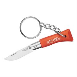 Opinel Mini-Messer mit Anhänger - Orange
