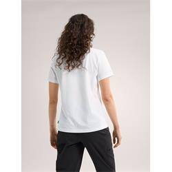 Arcteryx Arc'Word Baumwoll T-Shirt Damen Weiß