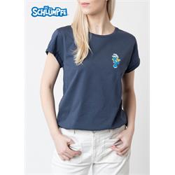 Bavarian Caps T-Shirt "Schlumpfine Monroe" - dunkelblau