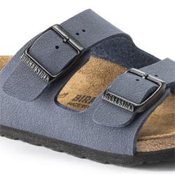 Birkenstock Arizona Kids Birko-Flor Nubuk Schmal navy