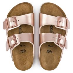 Birkenstock Arizona Kids Birko-Flor Schmal electric metallic copper