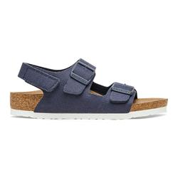 Birkenstock Milano HL Rivet Logo Kids Normal Vegan canvas midnight