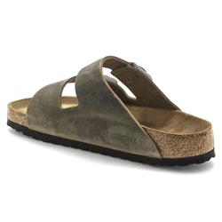 Birkenstock Arizona Weichbettung Naturleder geölt Unisex Normal faded khaki