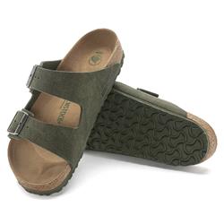 Birkenstock Arizona Synthetik Vegan Normal Herren desert dust thyme