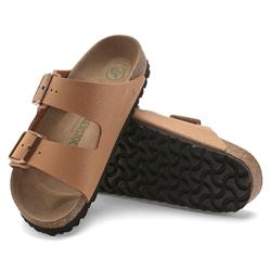 Birkenstock Arizona Vegan Birko-Flor Nubuk Schmal Unisex pecan