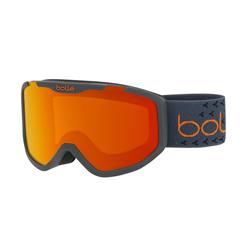 Bollé Rocket Plus matte dark grey & orange sun Skibrille für Kinder