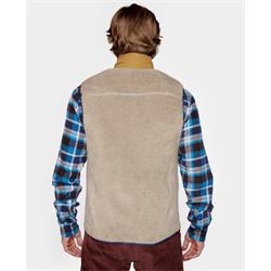 state of elevenate Men´s Glacier Pile Vest vintage khaki