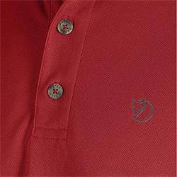 Fjäll Räven Crowley Pique Shirt M deep red