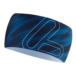 Löffler Elastic Headband Open Cut dark blue