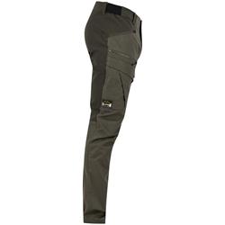 Lundhags Fulu Cargo Stretch Hybrid Hiking Pants Men forest green