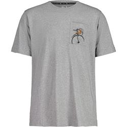 Maloja Segelfalter grey melange Herren T-Shirt
