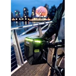 E-Glow petrol Fahrrad Lenkertasche