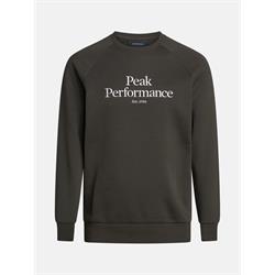 Peak Performance Sweatshirt Ground Hood olive extreme