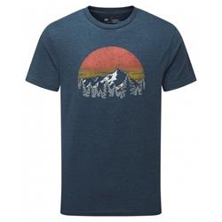 Ten Tree Vintage Sunset SS Tee moonlit ocean heather Herren T-Shirt<