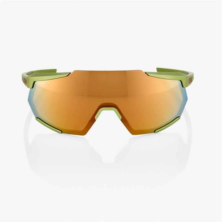 100%, Racetrap, Bronze Multilayer Mirror Lens + Clear Lens Included