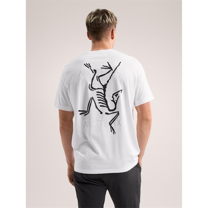 Arcteryx Arc'Multi Bird Logo T-Shirt Herren White Light