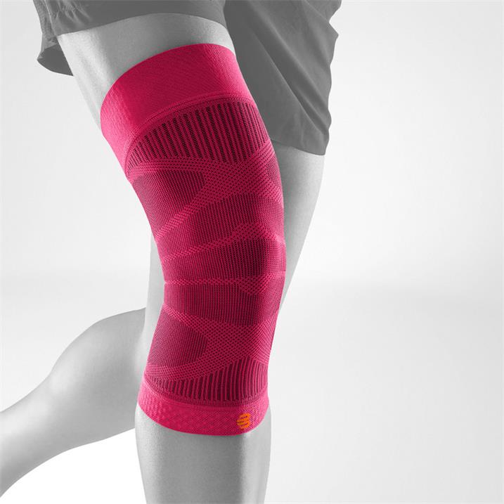 Bauerfeind Sports Compression Knee Support pink