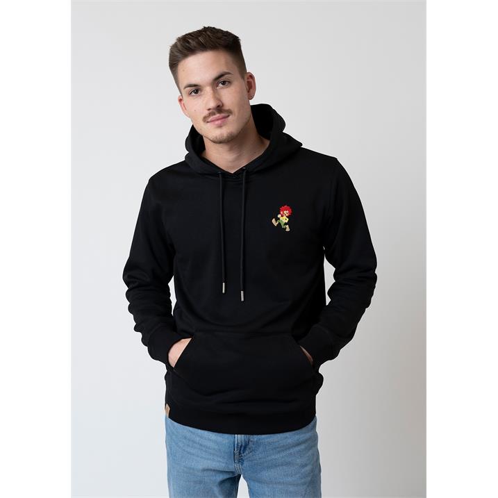 Bavarian Caps Hoodie "Grantig by Nature" - schwarz, unisex