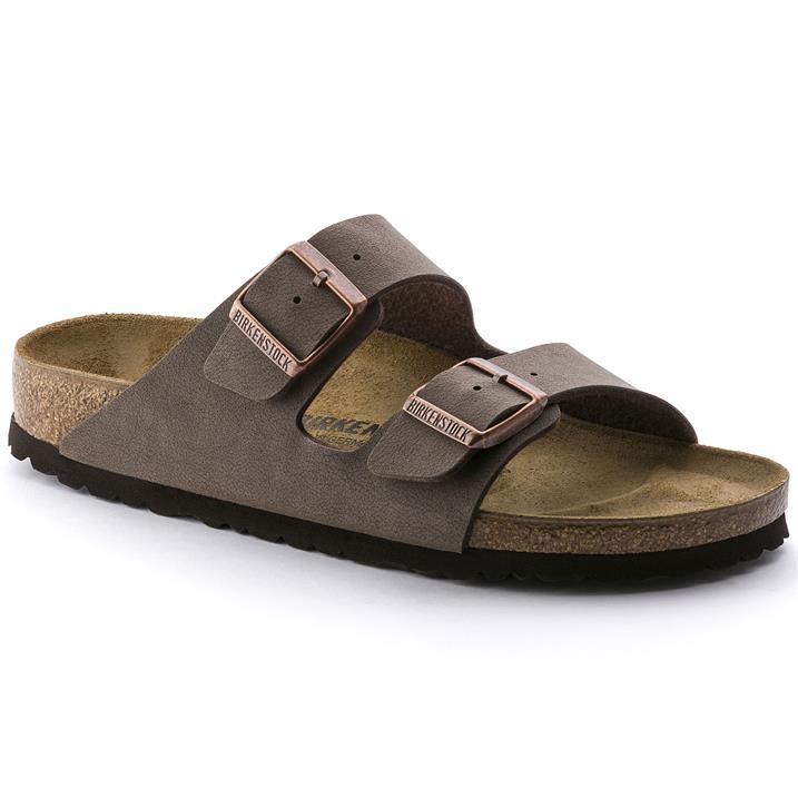 Birkenstock Arizona Birko-Flor Nubuk Normal Unisex mocca