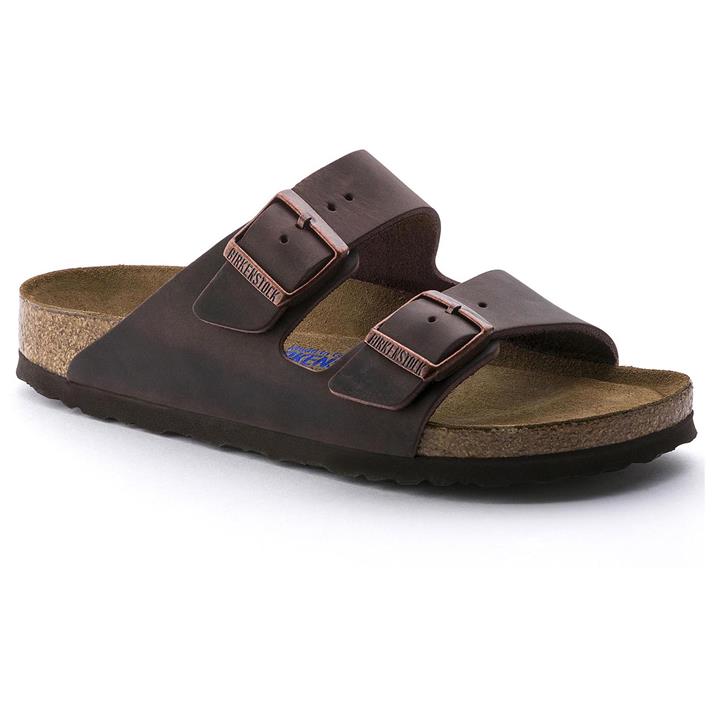 Birkenstock Arizona Weichbettung Naturleder geölt Normal Unisex habana