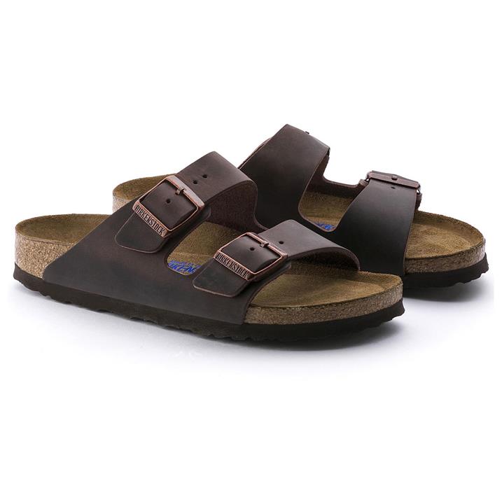 Birkenstock Arizona Weichbettung Naturleder geölt Normal Unisex habana