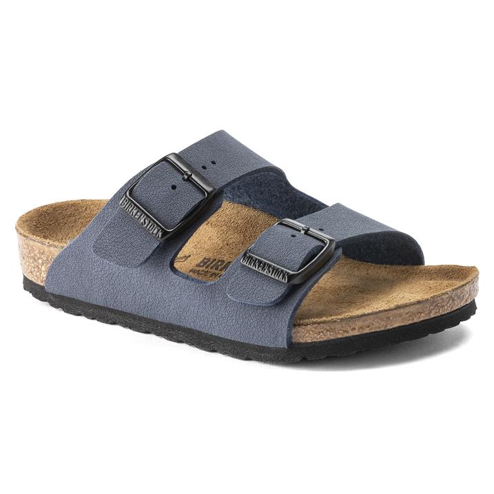 Birkenstock Arizona Kids Birko-Flor Nubuk Schmal navy