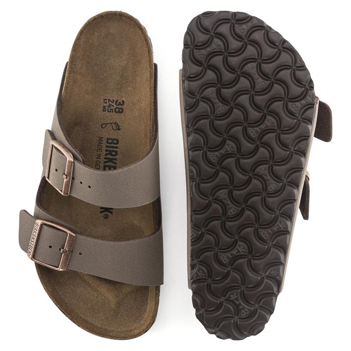 Birkenstock Arizona Birko-Flor Nubuk Normal Unisex mocca