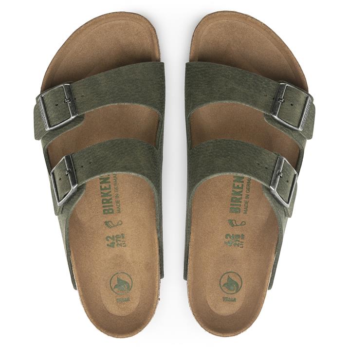 Birkenstock Arizona Synthetik Vegan Normal Herren desert dust thyme