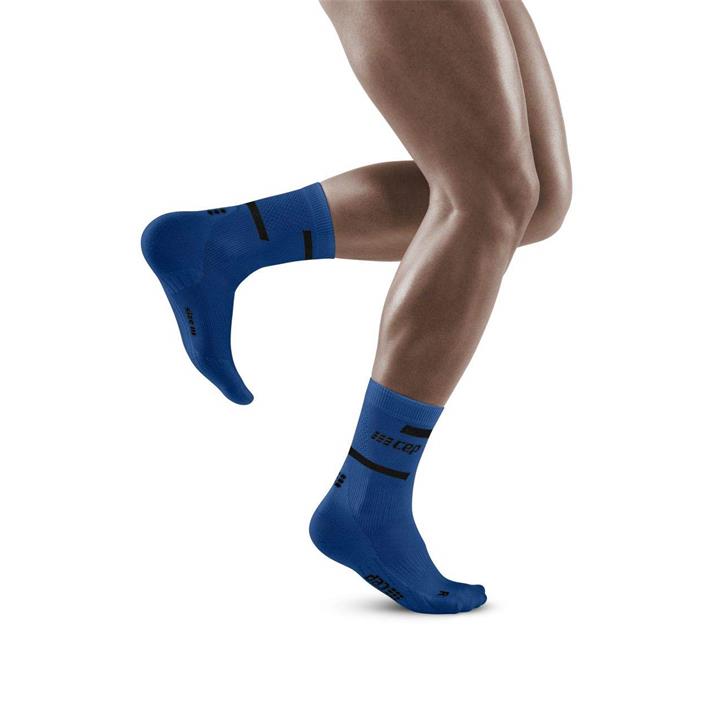 cep The Run Mid Cut Socks Men blue