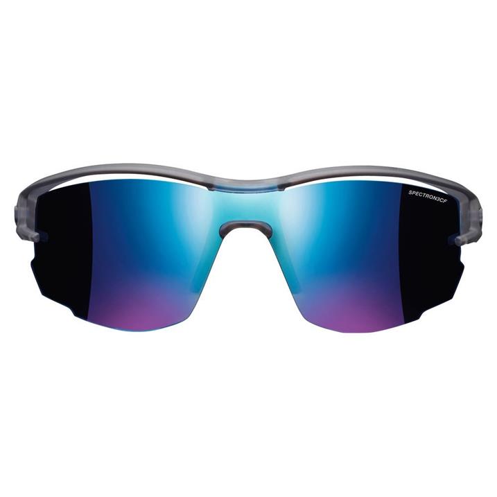 Julbo Aero Spectron 3 CF Sonnenbrille, grau durchscheinend/blau