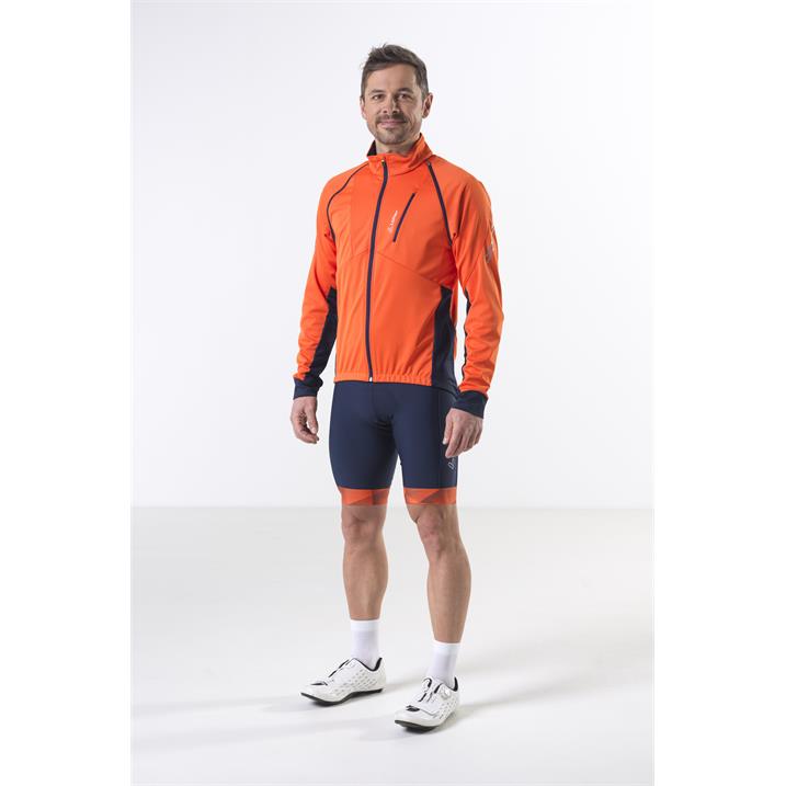 Löffler M BIKE ZIP-OFF JACKET SAN REMO 2 WS LIGHT orange