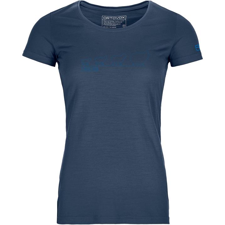 Ortovox 150 Cool Ewoolution TS blue lake Damen T-Shirt