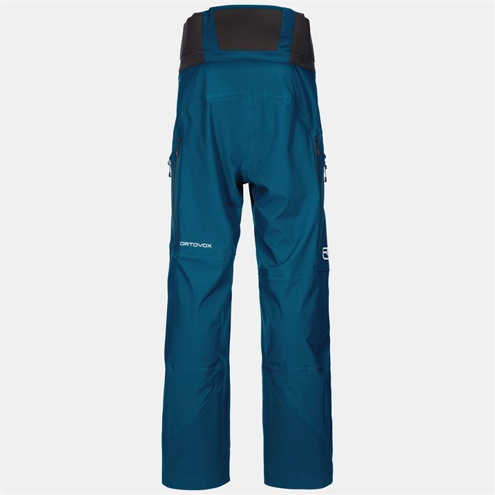 Ortovox 3L Guardian Shell Pants pertol blue Herren Hardshellhose