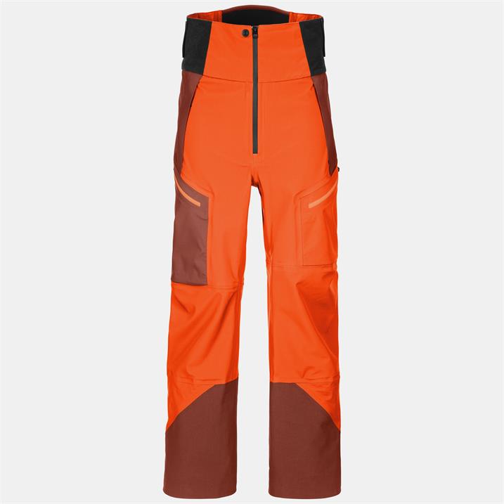 Ortovox 3L Guardian Shell Pants M burning orange