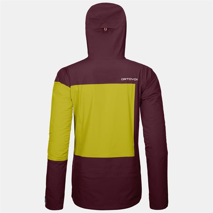 Ortovox 3L DEEP SHELL JACKET W dark wine