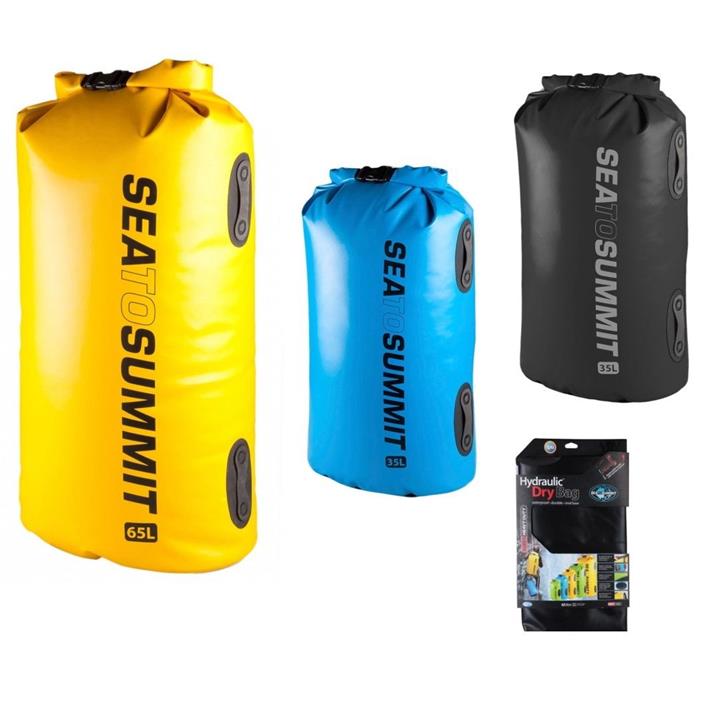 Sea to Summit Hydraulic Dry Bag 65 Liter, yellow