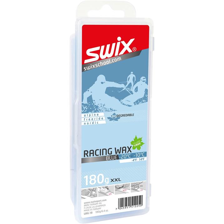 Swix UR10 blue Bio Racing Wax, -20°C/-10°C, 180g