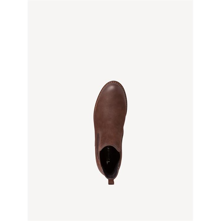 Leder Chelsea Boot Chocolate nub